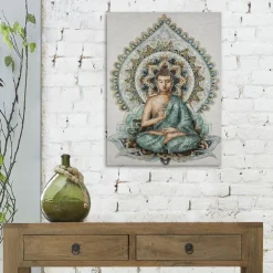 ATMOSPHERA Toile encadrée "Bouddha" Sale