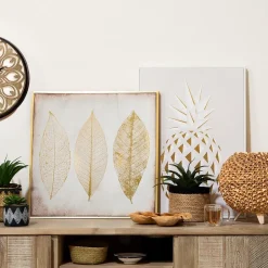 ATMOSPHERA Toile encadrée "Plume" Hot