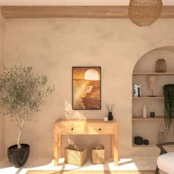 ATMOSPHERA Toile encadrée "Soleil" Sale