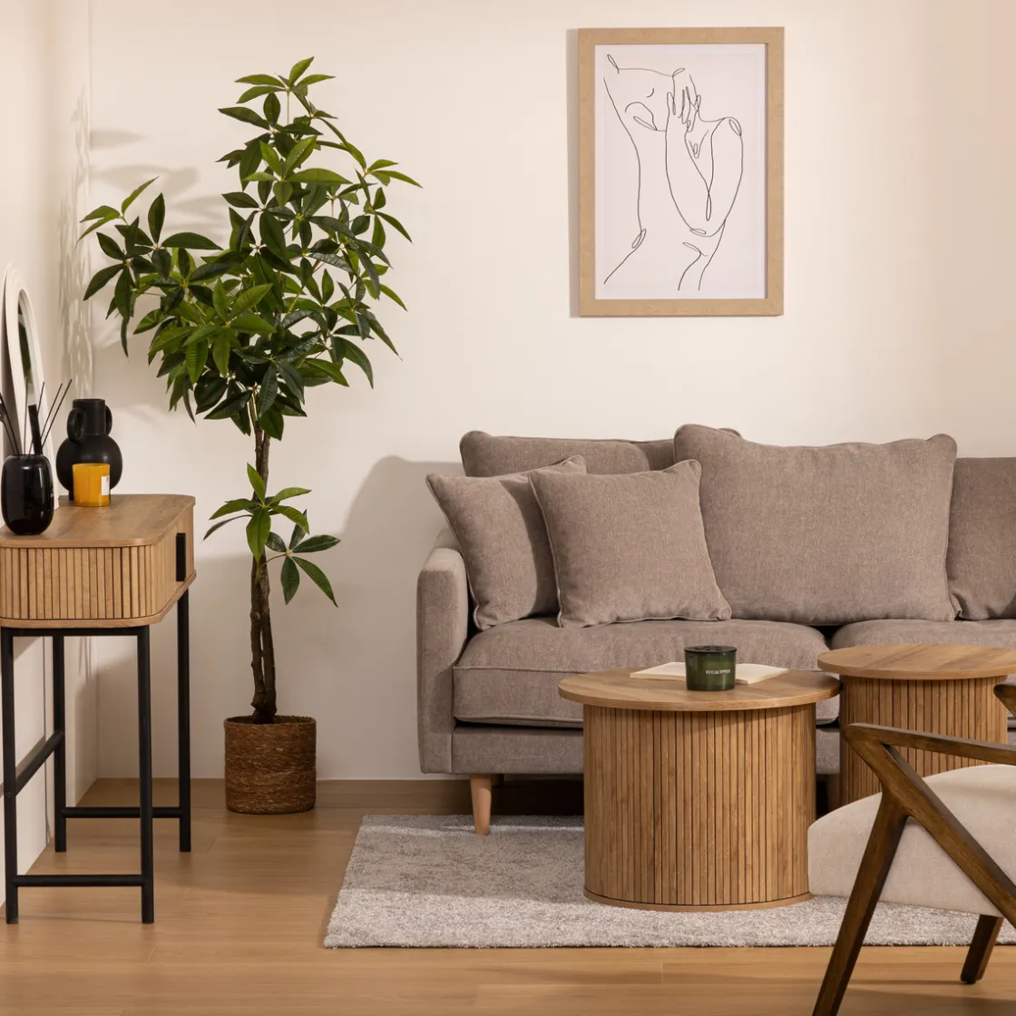 ATMOSPHERA Toile encadrée "Visage" Best