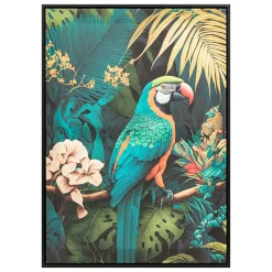 ATMOSPHERA Toile imprimée encadrée "Charlène" Hot