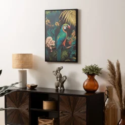 ATMOSPHERA Toile imprimée encadrée "Charlène" Hot