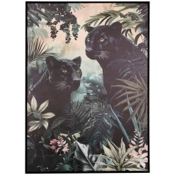 ATMOSPHERA Toile imprimée encadrée "Lacey" New