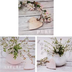 ATMOSPHERA Toile imprimée "Heart" Clearance