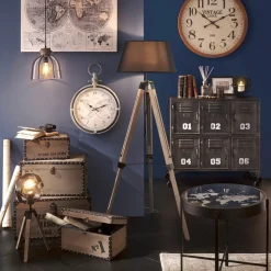 ATMOSPHERA Toile imprimée "Mapmonde" Clearance