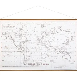 ATMOSPHERA Toile "Mapmonde" Outlet