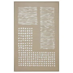 ATMOSPHERA Toile peinte encadrée "Farhan" Outlet