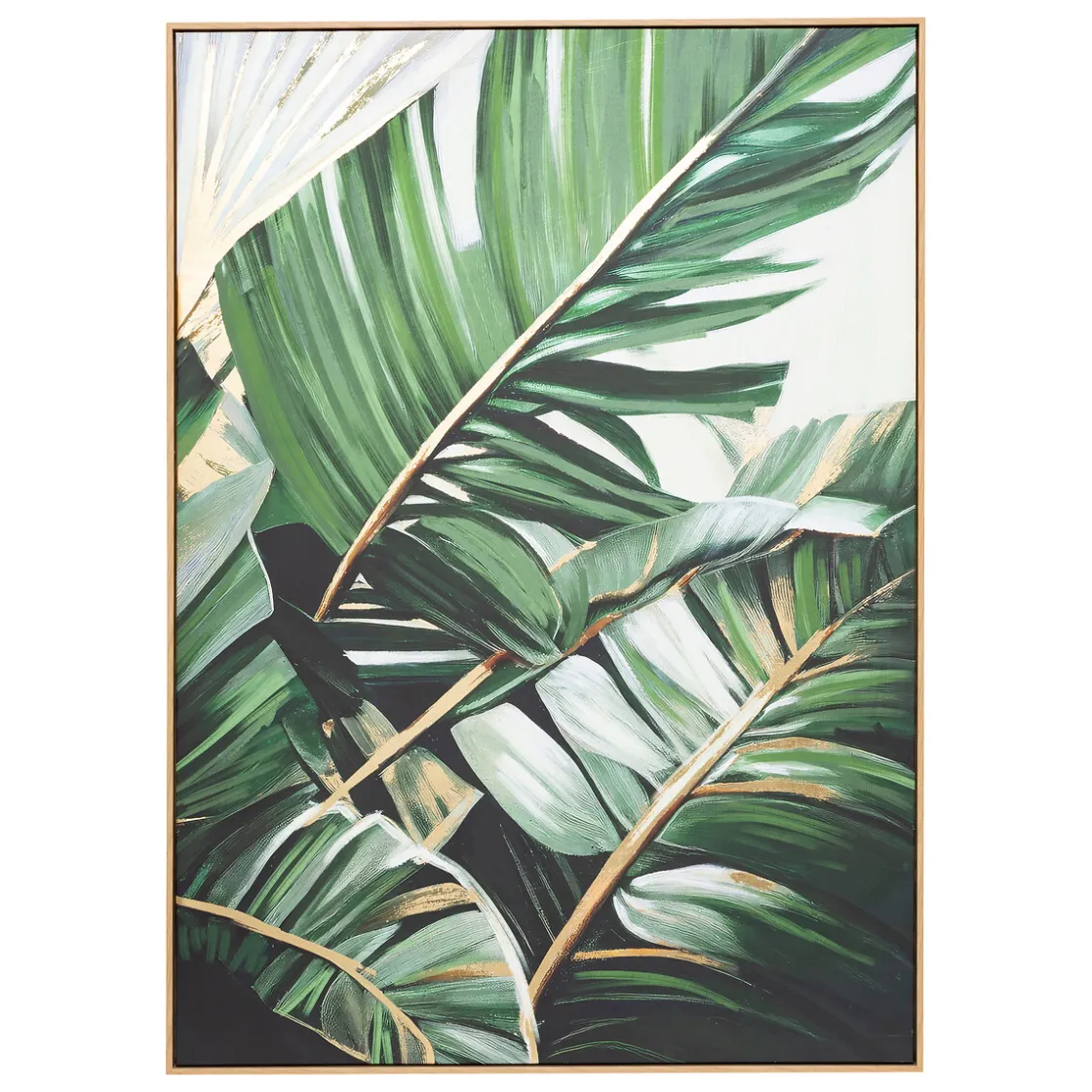 ATMOSPHERA Toile peinte encadrée "Tahina"