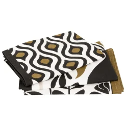 ATMOSPHERA Torchon imprimé "Twisted Lime" Outlet