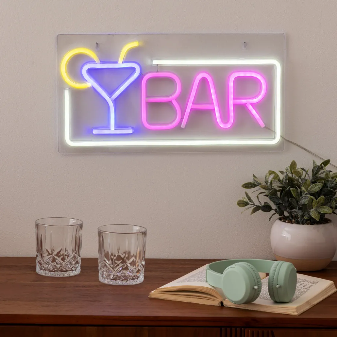 ATMOSPHERA Tube néon mural LED "Bar" Online