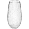 ATMOSPHERA Vase bombé, verre craquelé Outlet