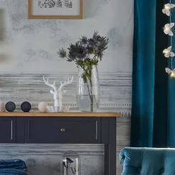 ATMOSPHERA Vase bombé, verre craquelé Outlet