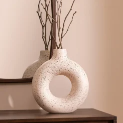 ATMOSPHERA Vase céramique "Florie" New