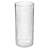 ATMOSPHERA Vase cylindre verre craquelé Online