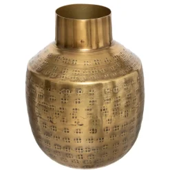 ATMOSPHERA Vase "Oasis", métal martelé Sale