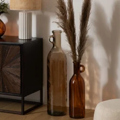 ATMOSPHERA Vase verre bouteille "Yana"